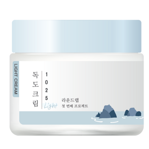 Легкий увлажняющий крем с морской водой ROUND LAB Dokdo Light Cream